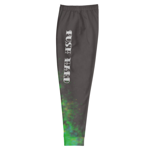 Green Watercolor Men's Joggers - Image 4