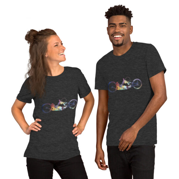 Space Hand Cycling Short-Sleeve Unisex T-Shirt - Image 3