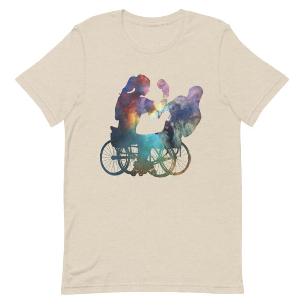 Space Wheelchair Boxing Short-Sleeve Unisex T-Shirt - Image 12