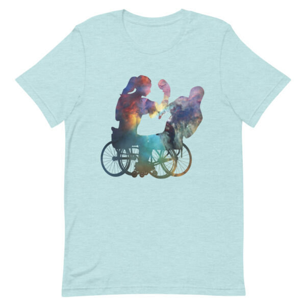 Space Wheelchair Boxing Short-Sleeve Unisex T-Shirt - Image 13