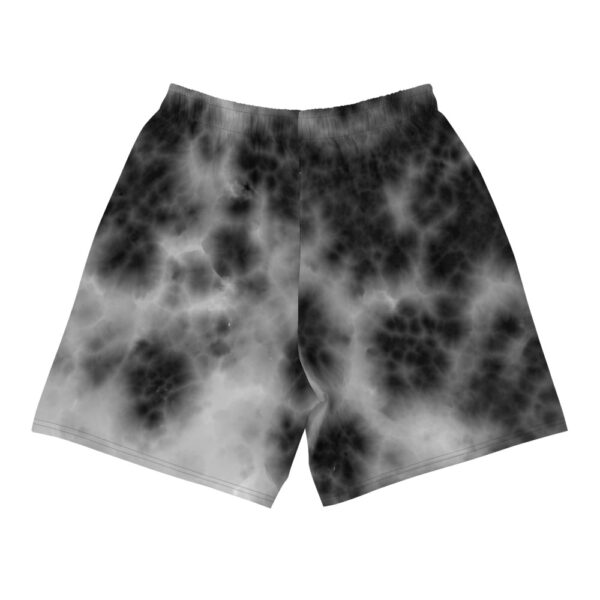 Grey Crystal Wash Men's Athletic Shorts - Image 2