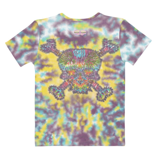 Skull Tie Dye Women's T-shirt - Image 2