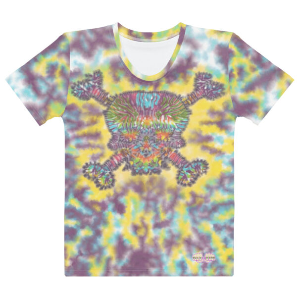 Skull Tie Dye Women's T-shirt