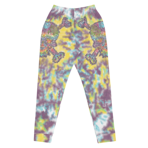 Skull Tie Dye Women's Joggers - Image 3