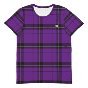 Men's Purple Paid Athletic T-shirt